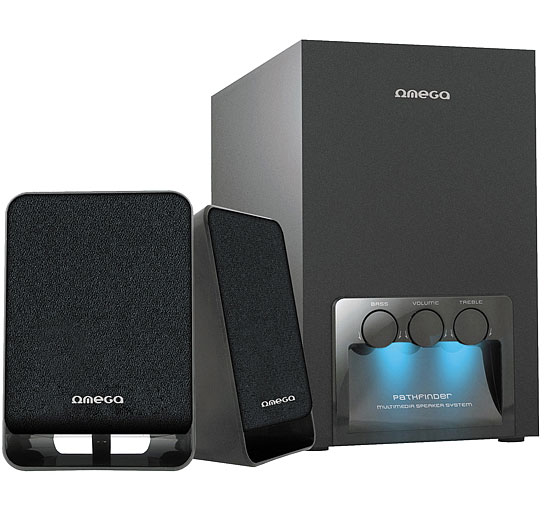Omega zvučnici OG-201B 2.1ch Pathfinder OMG154