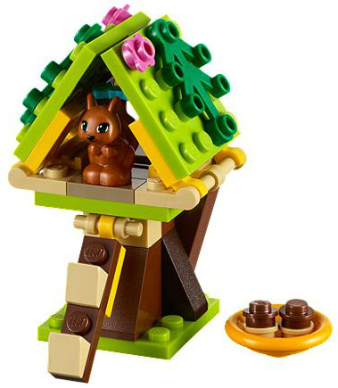 LEGO® FRIENDS Vevericina kućica na drvetu LE41017
