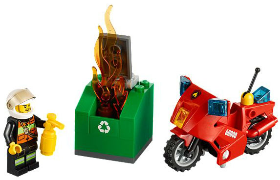 LEGO® City Vatrogasac na motociklu LE60000