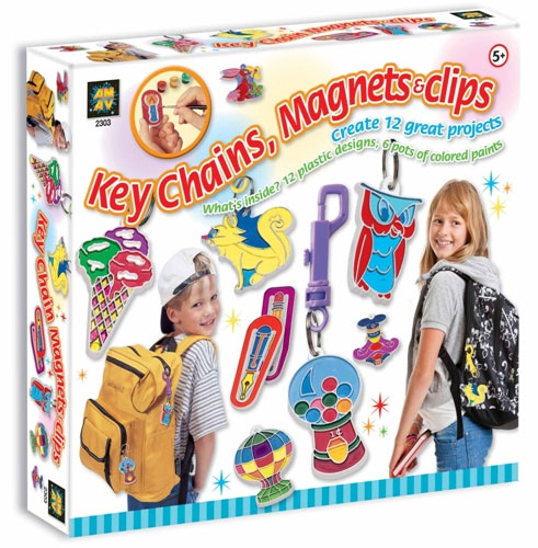Dečiji set za izradu privezaka, magneta i obeleživača stranica 0124137