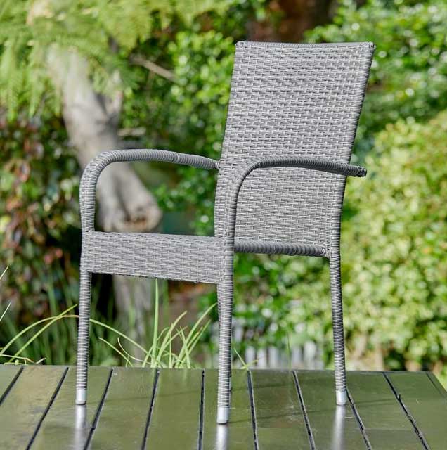 Stolica Granada čelik / petan braon D - Image 1