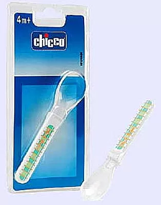 Chicco silikonska kašika soft 4m+ - 67434