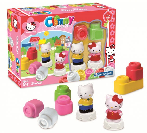 Clementoni Hello Kitty Soft Blocks - Mekane Kocke Clemmy 17334