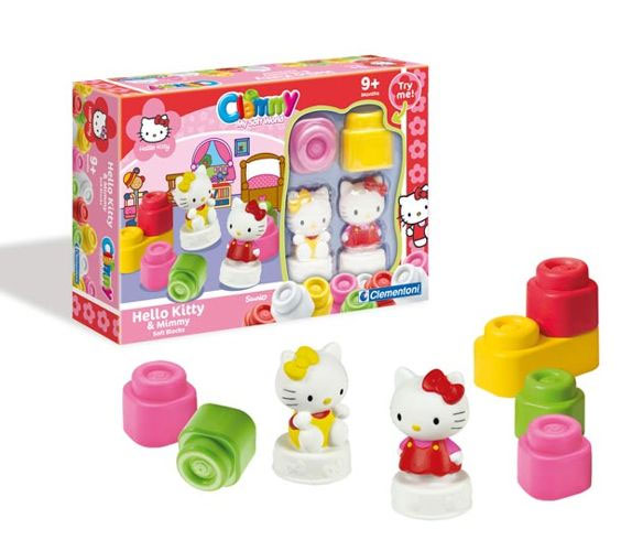 Clementoni Hello Kitty & Mimmy Soft Blocks - Mekane Kocke Clemmy 17333