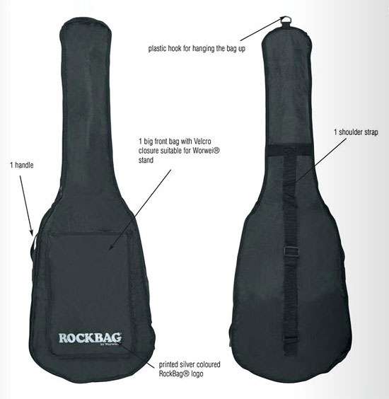 Warwick Rockbag futrola za električnu gitaru RB-20536B ECO