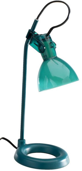 Stona lampa Fred V33cm petrolej boja