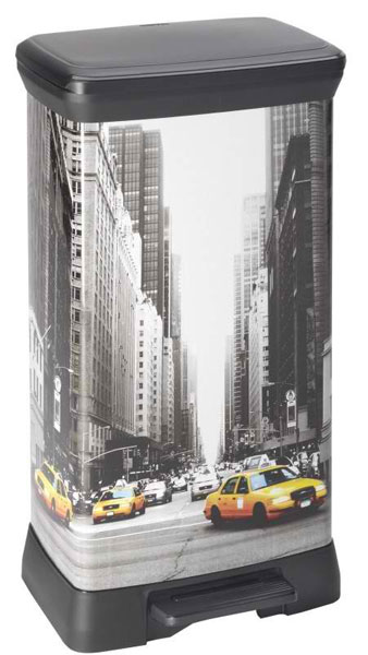 Curver kanta za otpatke 50L Deco New York CU 02162-N29