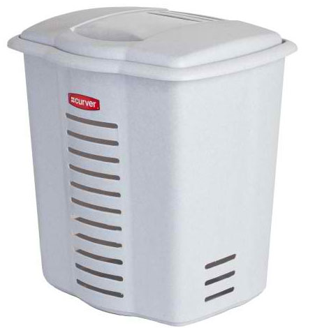 Curver korpa za veš 45l siva CU 00819-119