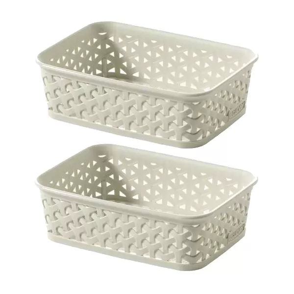 Curver korpa A6, Ratan krem CU 00097-885 - 2 komada