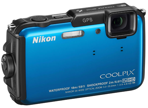Nikon Digitalni Fotoaparat CoolPix AW110 plava boja