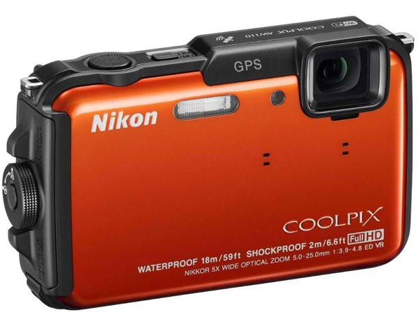 Nikon Digitalni Fotoaparat CoolPix AW110 narandžasta boja