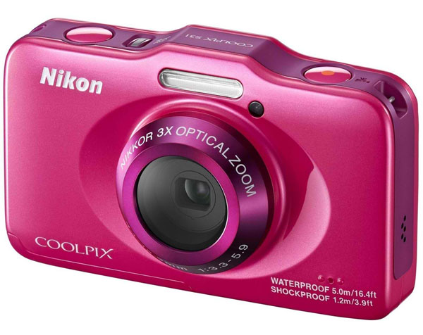 Nikon Digitalni Fotoaparat CoolPix S31 ružičasta