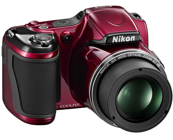 Nikon Digitalni Fotoaparat CoolPix L820 crvena