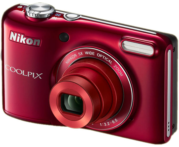 Nikon Digitalni Fotoaparat CoolPix L28 crvena