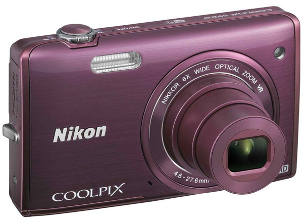 Nikon Digitalni Fotoaparat CoolPix S5200 plum