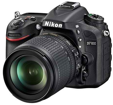 Nikon D-SLR fotoaparat D7100+18-105mm VR