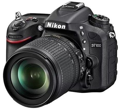 Nikon D-SLR fotoaparat D7100+18-105mm VR