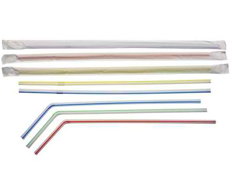 PapStar Higijenski upakovane fleksibilne slamke 250 komada PS 16667