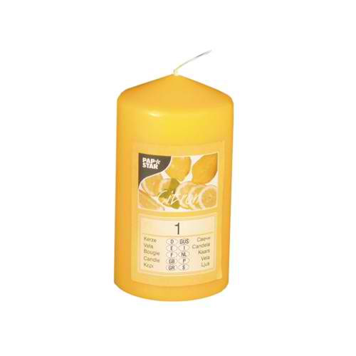PapStar mirišljava sveća 60/110mm limun PS 83347