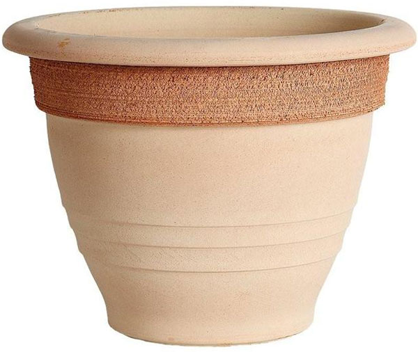 Degrea saksija Campana Graffiata Terracota 32cm DE 0432