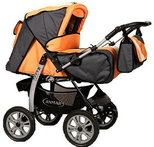 Anmar Duo Kolica Golden Rosse Orange