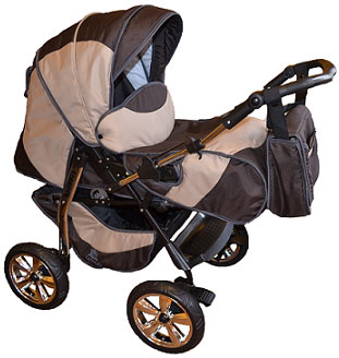 Anmar Duo Kolica Mirage Brown