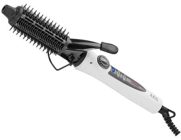 Styler - četka za oblikovanje kose sa presom AEG HCS 5577 bela