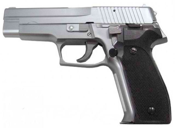 Airsoft replika pištolja GAH0203S SIG P226 spring nikl 003650