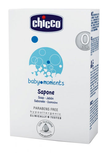 Chicco baby moments Mlečni sapun 100g 1080023
