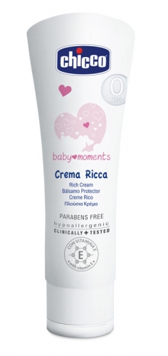 Chicco baby moments Hidrantna krema 100ml 1250005