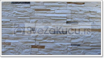Dekorativni veštački zidni kamen za enterijer i eksterijer Kristal Plus