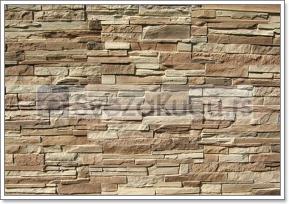 Dekorativni veštački zidni kamen za enterijer i eksterijer Desert