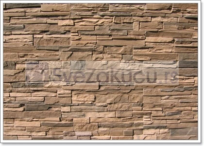 Dekorativni veštački zidni kamen za enterijer i eksterijer Grand