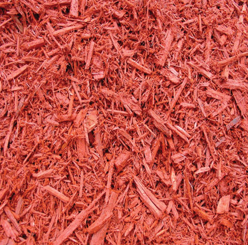 Dekorativna kora MALČ - Crvena - Image 1