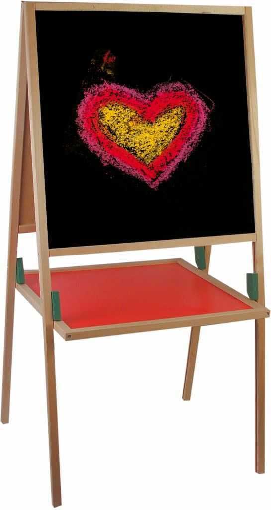 Dečija dvostrana drvena tabla Woody 10103