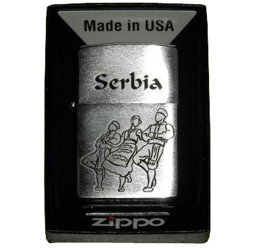 Zippo upaljač Serbia 004921
