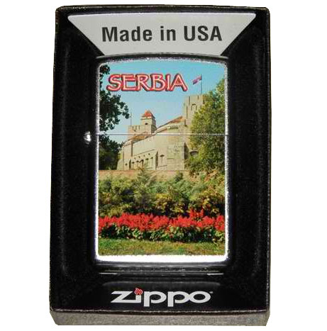Zippo upaljač Srbija 004926