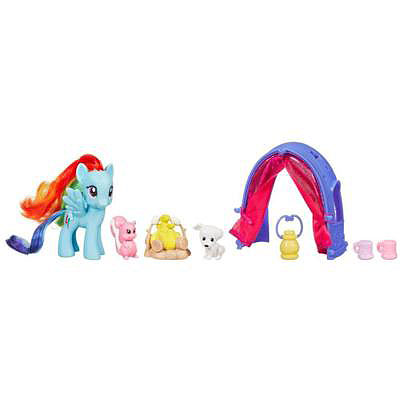 Hasbro My Little Pony Story - Rainbow Dash kampuje 21457