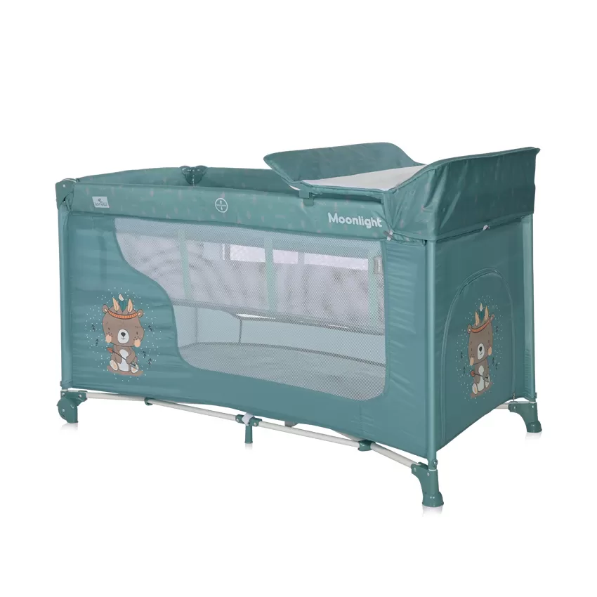 Lorelli Prenosivi krevetac za bebe Moonlight 2 nivoa Arctic Indian 10080412361 