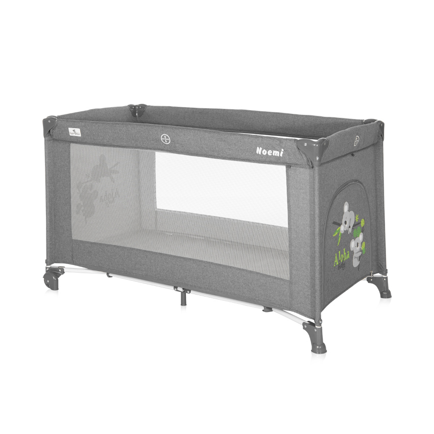 Lorelli Prenosivi krevetić sa 1 nivoom Noemi 1 Grey koalas 10080542129