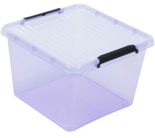 Kutija za odlaganje stvari Pack&Go 39x57x35cm 60L ljubičasta