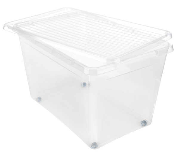 Kutija za odlaganje stvari Pack n Go 39x57x35cm 60L providna