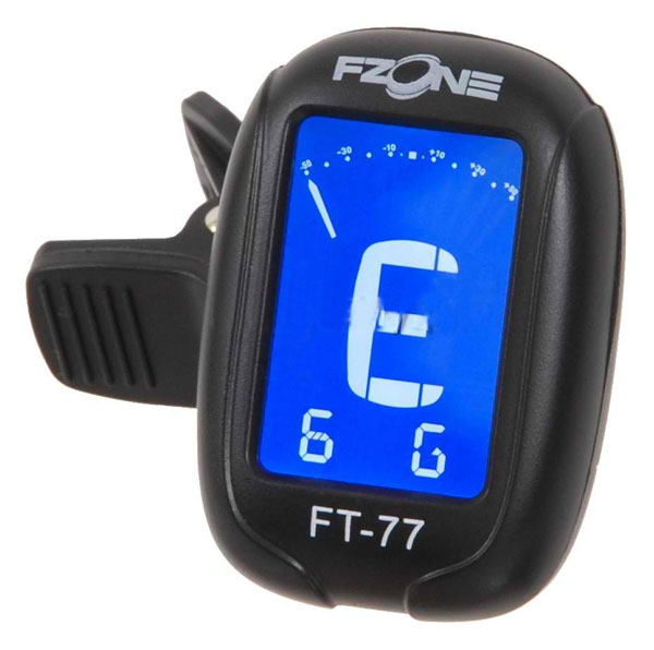 Fzone FT-77 štimer za duvačke ili žičane instrumente sa štipaljkom