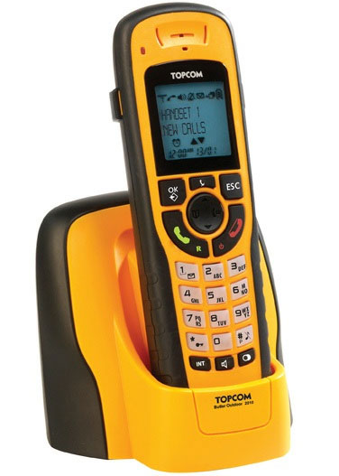 Bežični Vodootporni Fiksni telefon Topcom Butler Outdoor 2010 Dect TE-5800