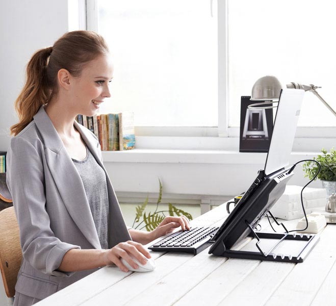 Postolje za Laptop sa ventilatorom Cooler Master NotePal ERGOSTAND II