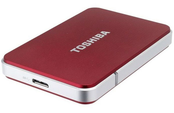Toshiba Eksterni HDD Stor.E Edition 500 GB USB 3.0 Red PX1794E-1E0R