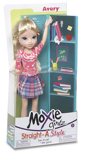 Moxie Girlz Lutka Straight-A Style Avery 516583/1