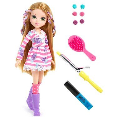 Moxie Girlz Lutka Magic hair bendy braids Bryten 111719