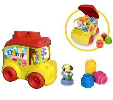 Clementoni mekane gumene kocke Autobus 