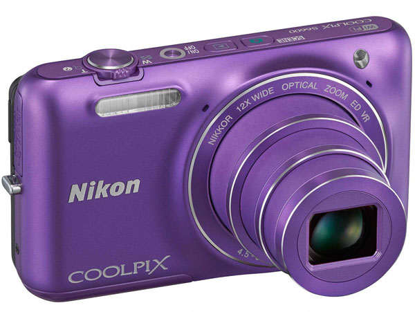 Nikon CoolPix S6600 Wi-Fi Digitalni Fotoaparat ljubičasti 17609